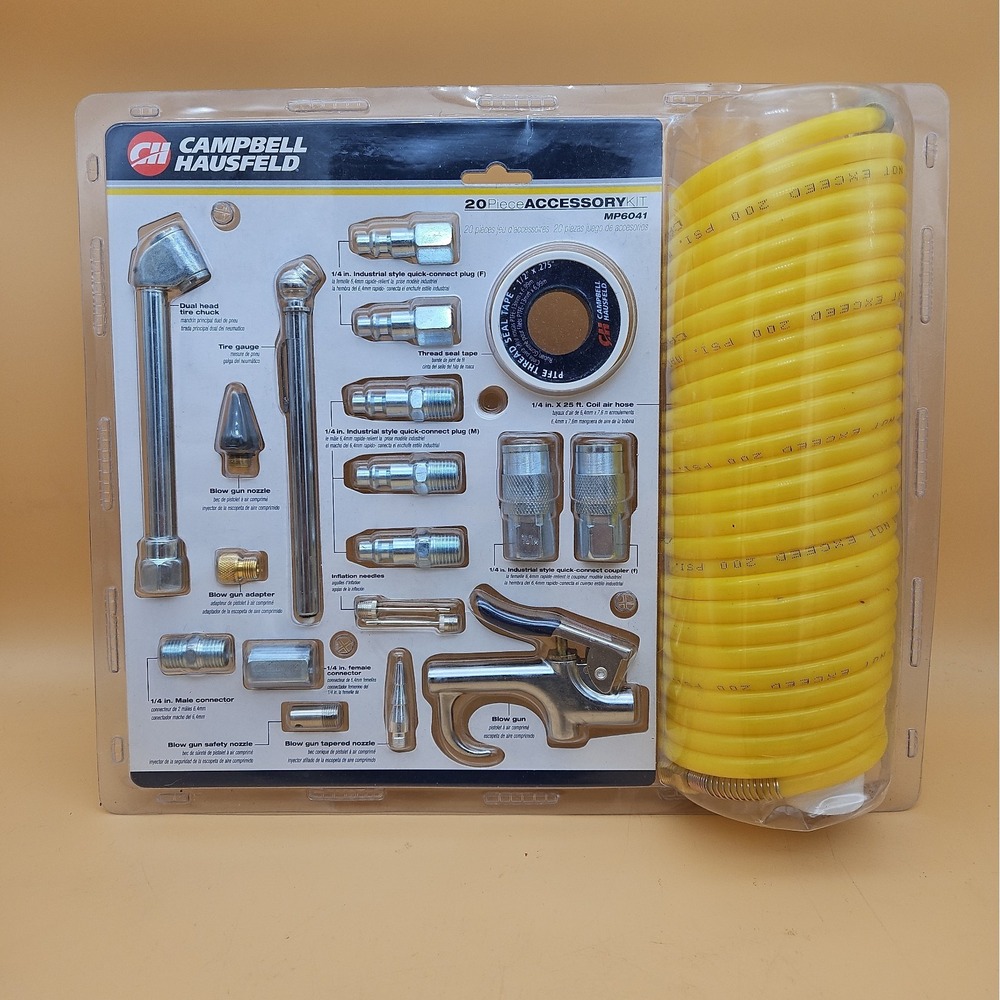 Campbell Hausfeld 20-pc Air Compressor Accessory Kit MP6041 Brand New